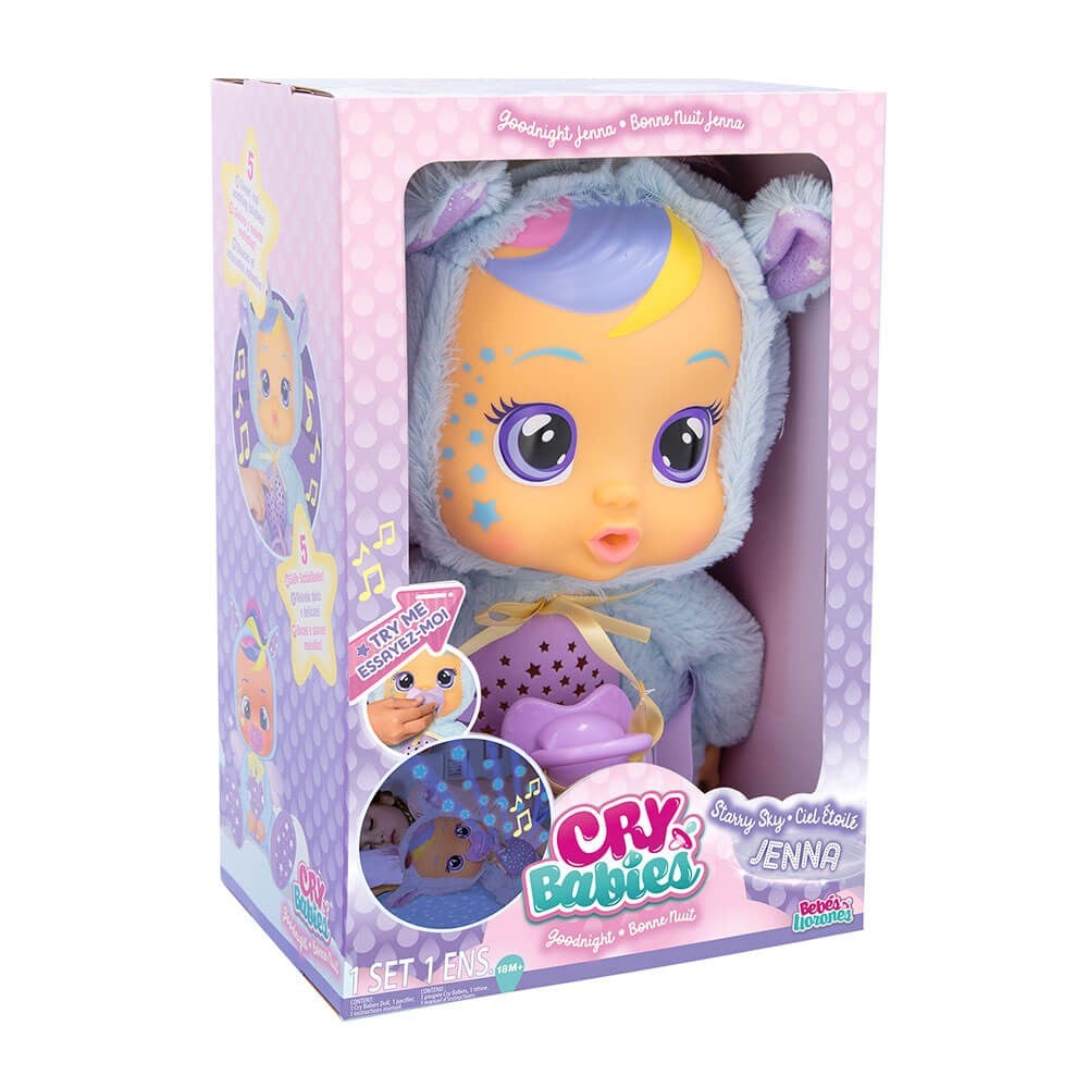 Cry Babies İyi Geceler Bebeği Jenna CYB14000 Cry Babies CYB14000
