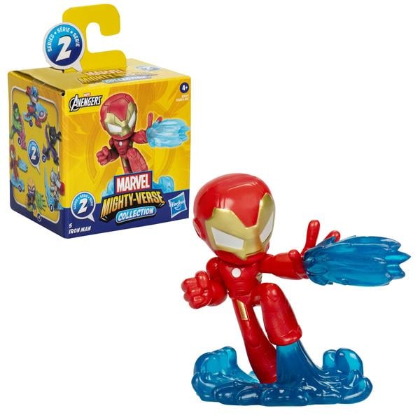 AVENGERS MIGHTY VERSE AKSIYON FIGURLERI IRON MAN G0069-G0077 Diğer G0077