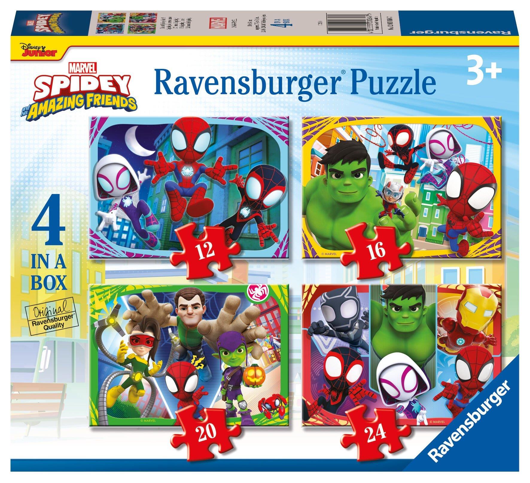 Ravensburger 4in1 Spidey Puzzle Ravensburger RPX120010647