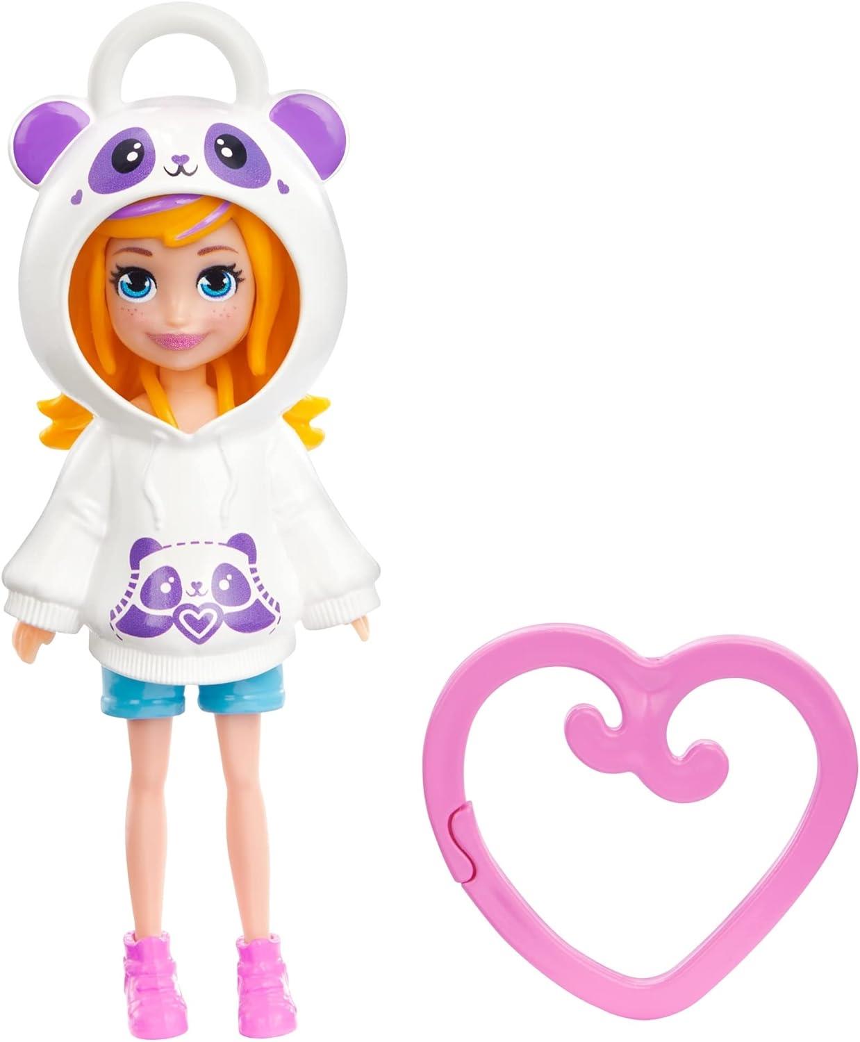 Polly Pocket Kapüşonlu Bebekler HKV98-HKW00 Polly Pocket HKW00