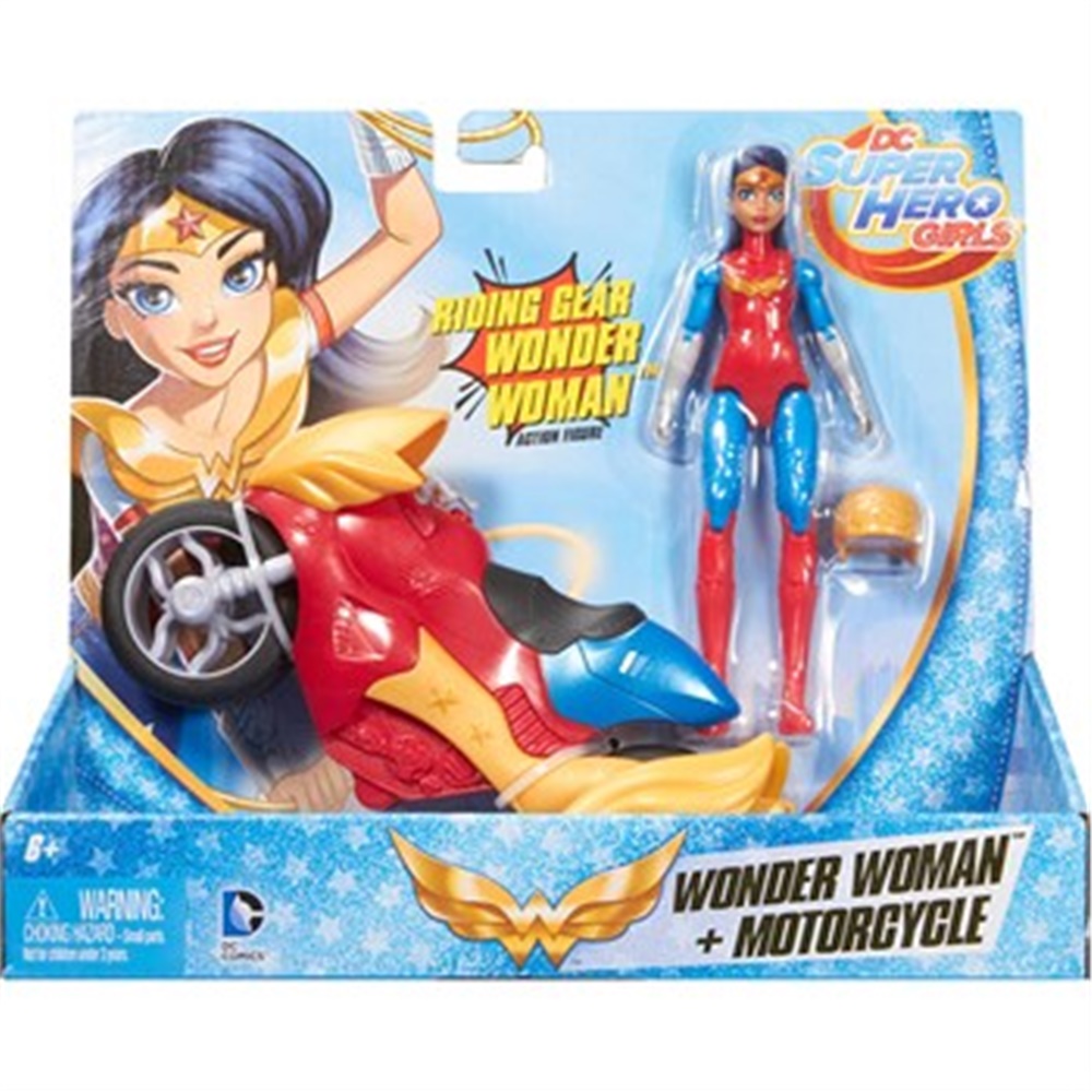 Super Hero Girls Figür ve Araç Oyun Setleri DVG72