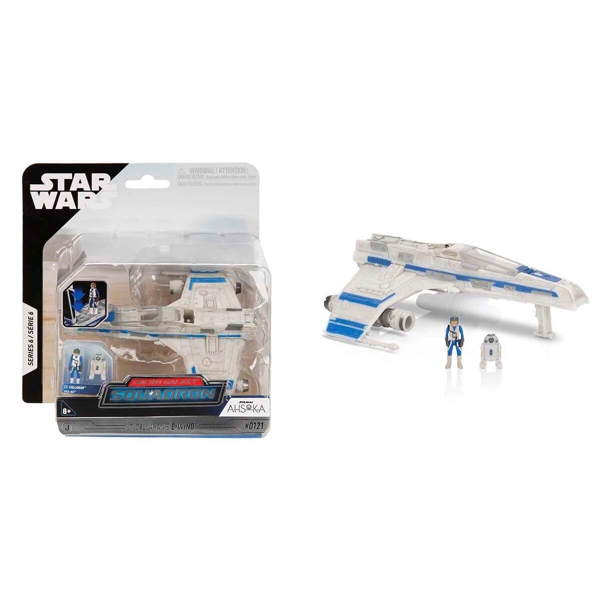 STAR WARS MIKRO FIGUR VE SMALL ARAC SET LT. CALLAHAN S E-WING SW J0002-J0121 Diğer SW J0121