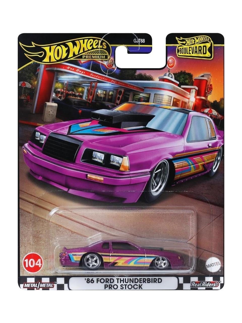 HOT WHEELS BOULEVARD 86 FORD THUNDERBIRD PRO STACK GJT68-HRT72 Diğer HRT72