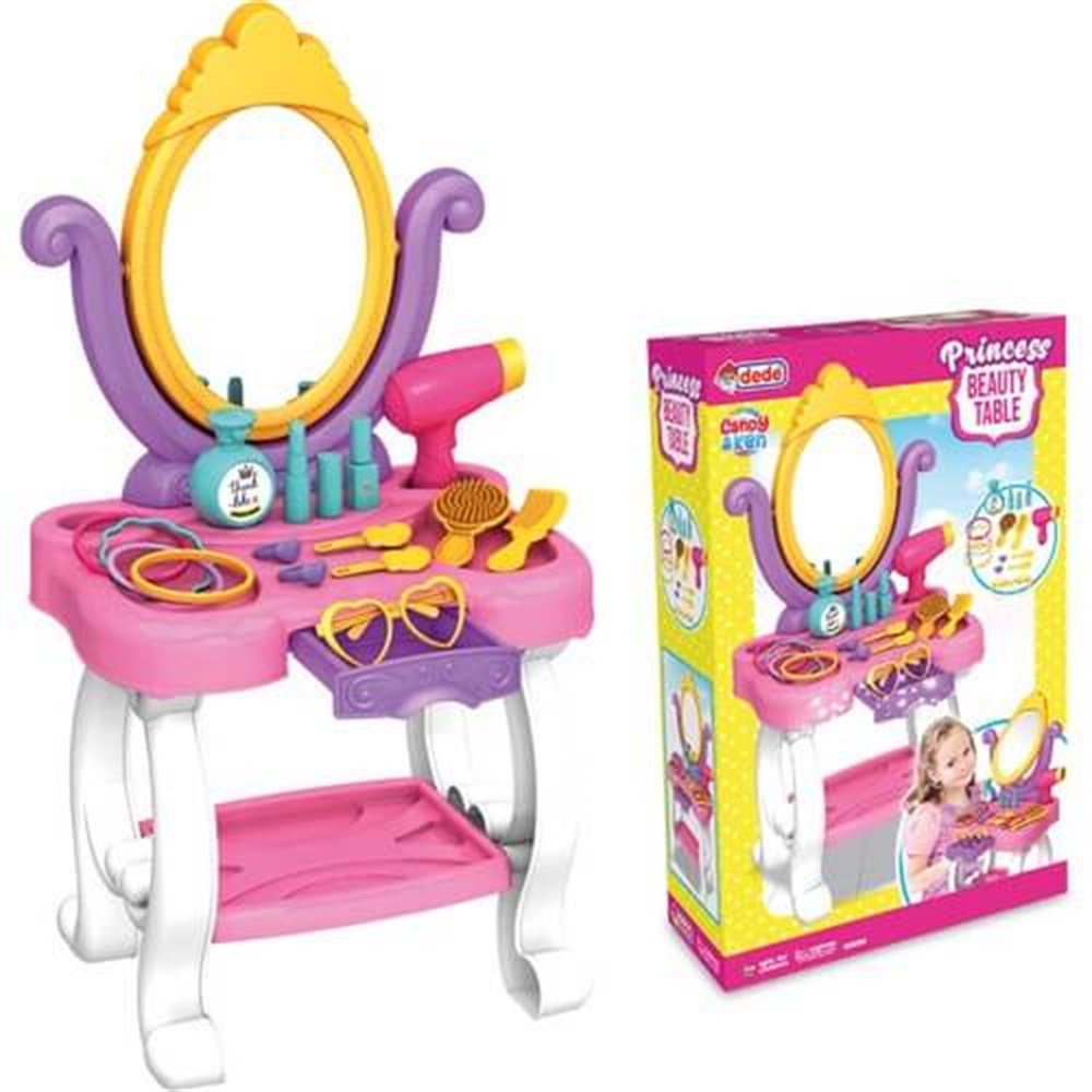 Dede Candy & Ken Prenses Güzellik Masası Dede FEN 03696