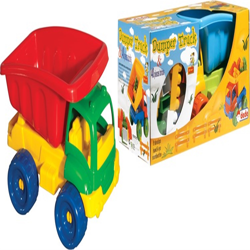 Dede Kutulu Büyük Kamyon Bloklu 40 Parça