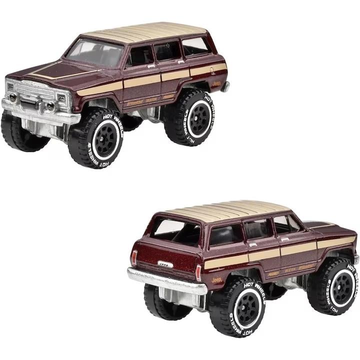 Hot Wheels Temalı Arabalar Özel Seri 1988 Jeep Wagoneer GDG44-HRR99 Hot Wheels HRR99