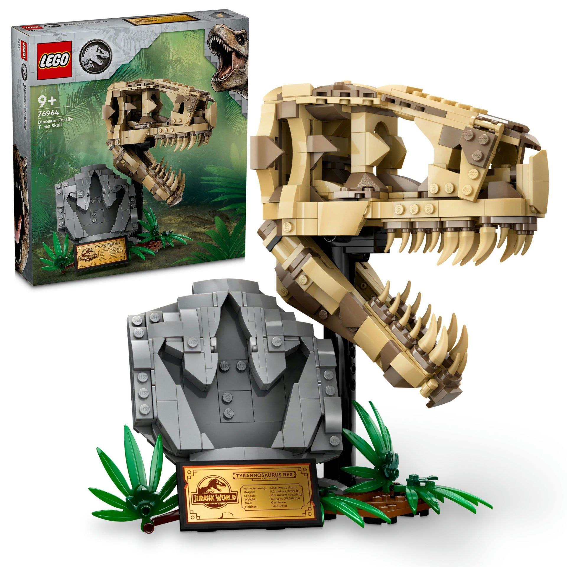 LEGO JURASSIC WORLD DINOZOR FOSILLERI T.REX KAFATASI 76964 Diğer LJW76964