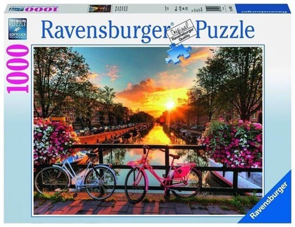 Ravensburger Puzzle 1000 Parça Asmsterdam Bisiklet Diğer 196067