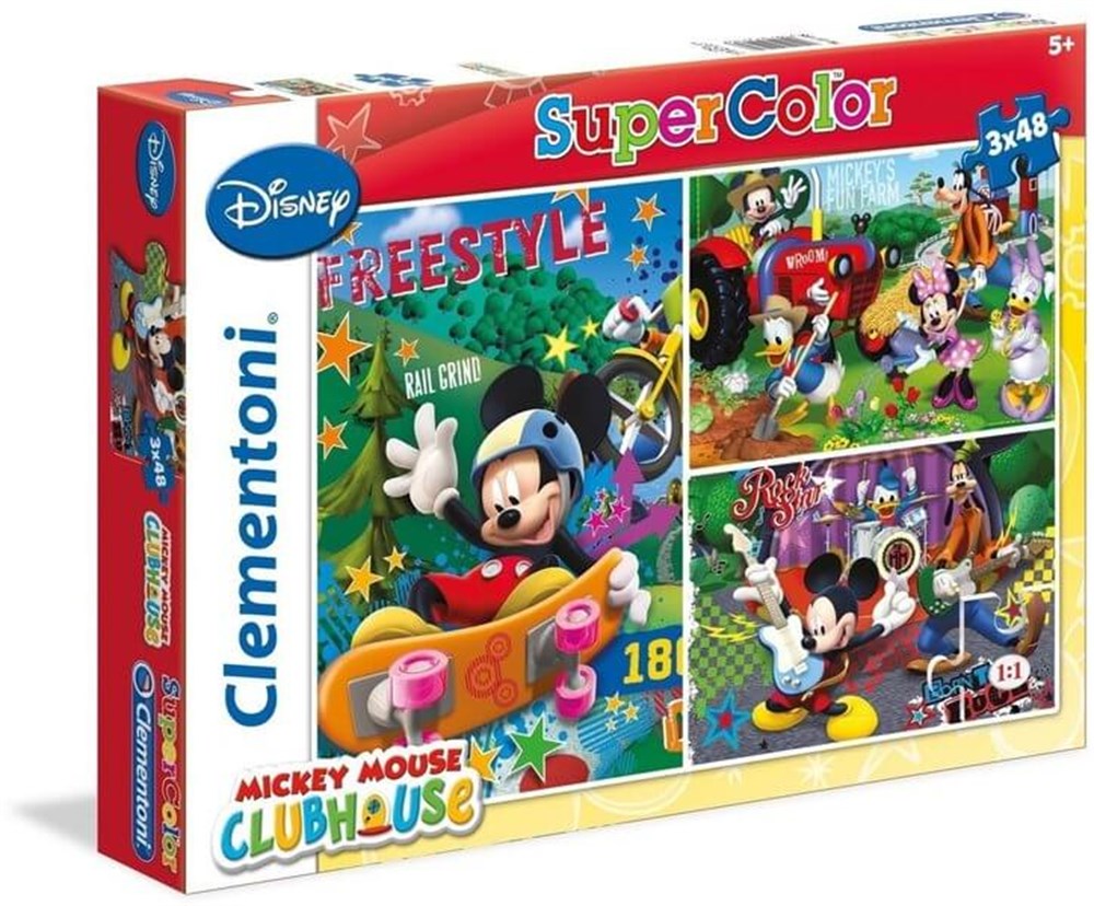 3 48 Mıckey Mouse Puzzle Diğer 25185