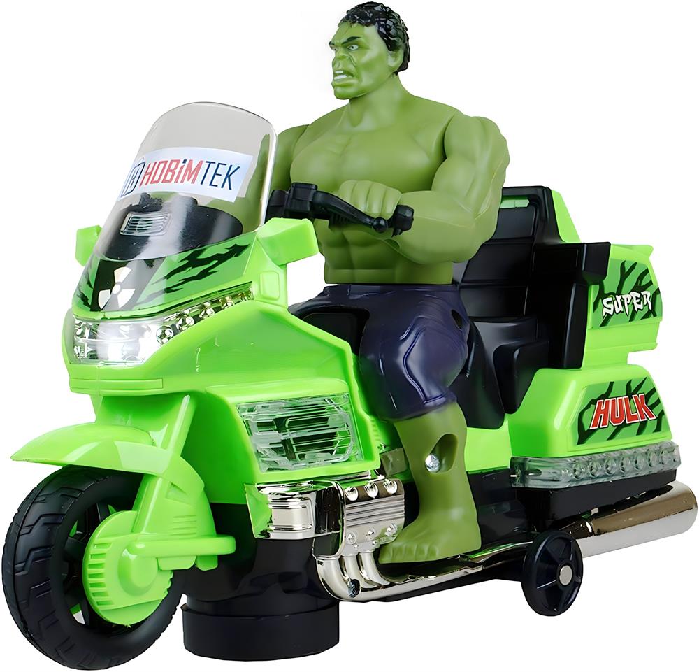 MOTORLU OYUNCAK HULK ISIKLI VE SESLI Diğer 3089B