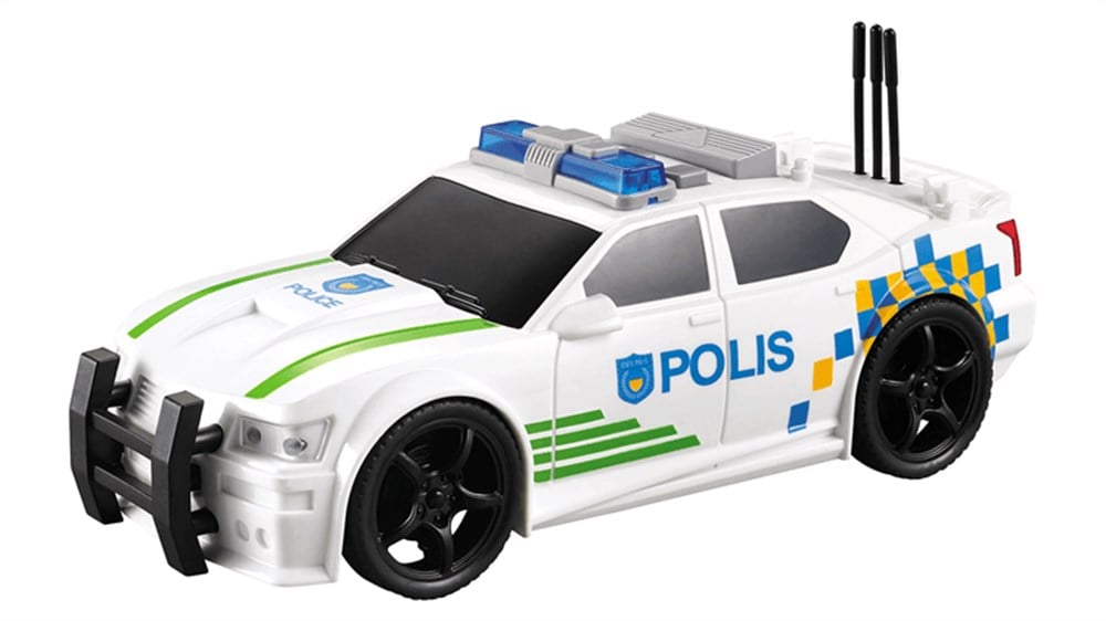 Nitro Speed 1:20 Polis Arabası - Beyaz Yeşil Diğer 420000