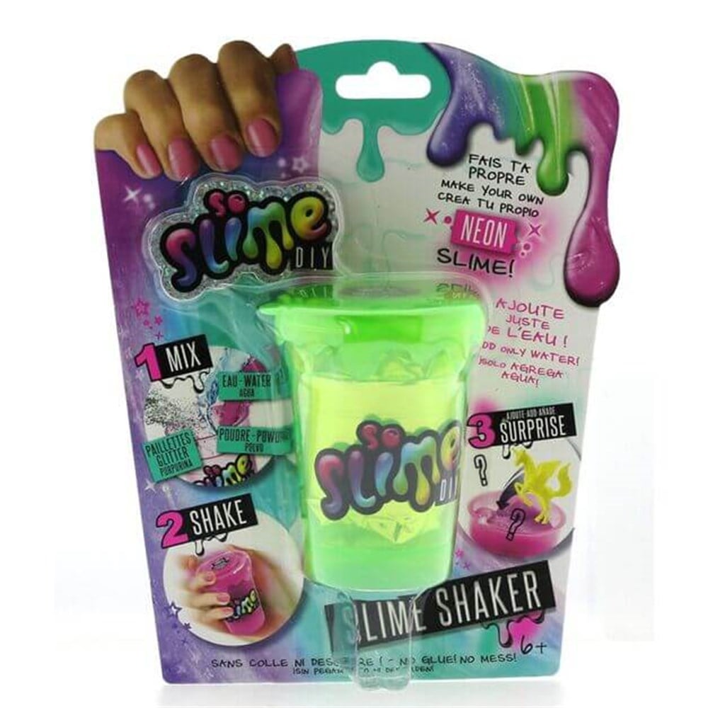 Neon Yeşil Slime Shaker Rainbow Tekli Diğer 58012 NY