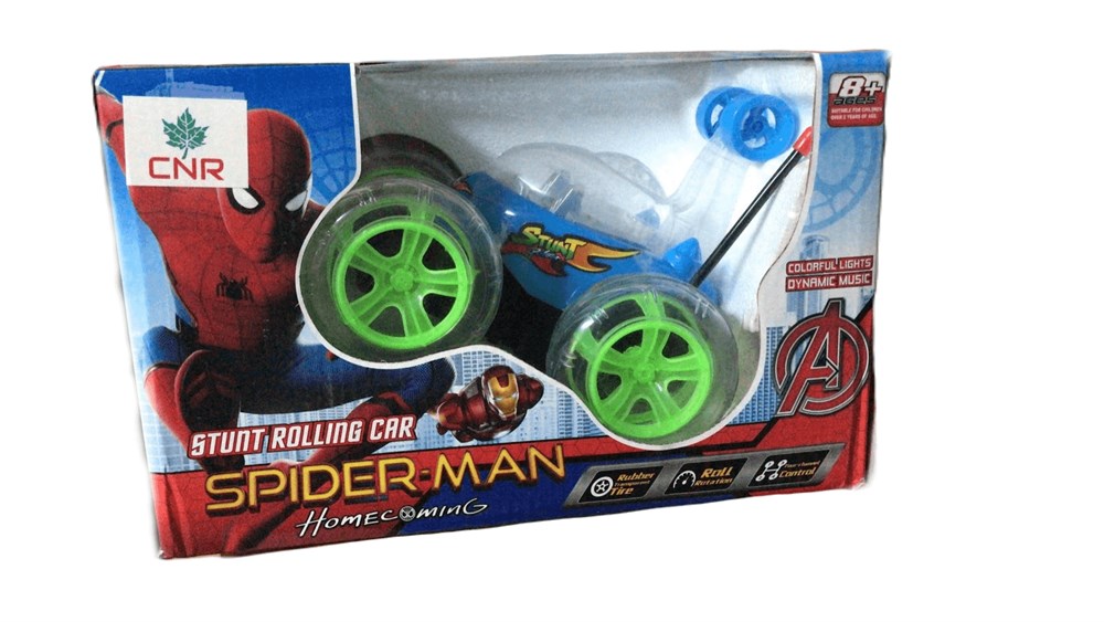 Uzaktan Kumandalı Işıklı Çılgın Akrobat 9802M C Spiderman Diğer 9802M C