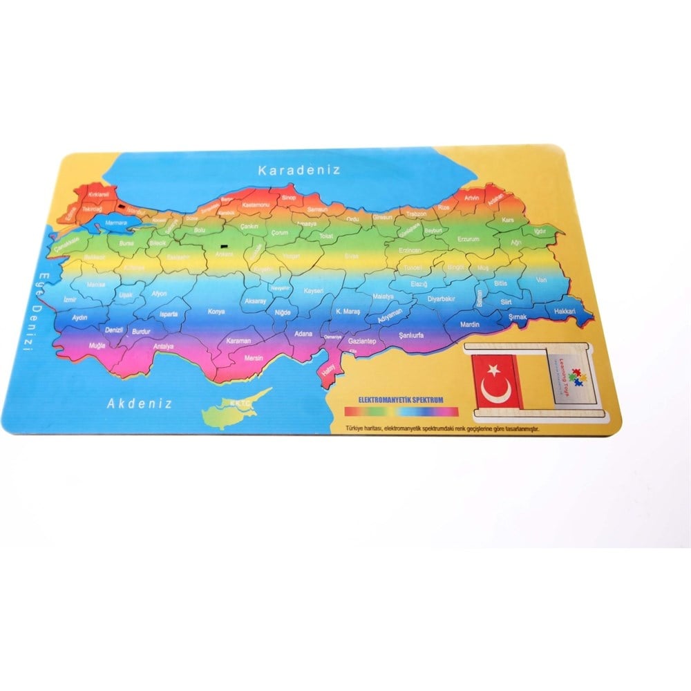 Ahşap Türkiye Haritası Diğer ASHP 005