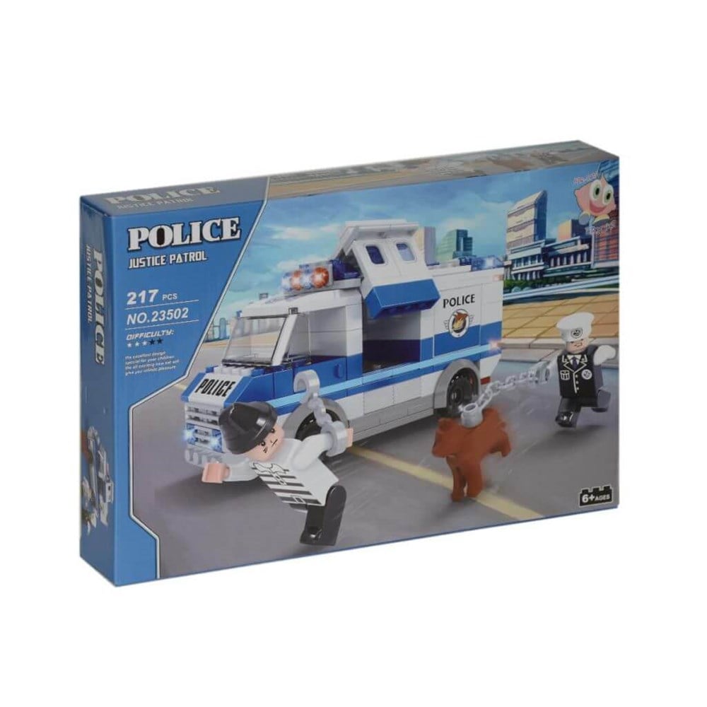 Bricks 217 Parça Polis Seti BC 23502 Diğer BC 23502