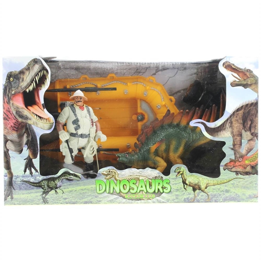 Mega Dinozor Avcısı Botlu Oyun Seti Diğer BIG12451