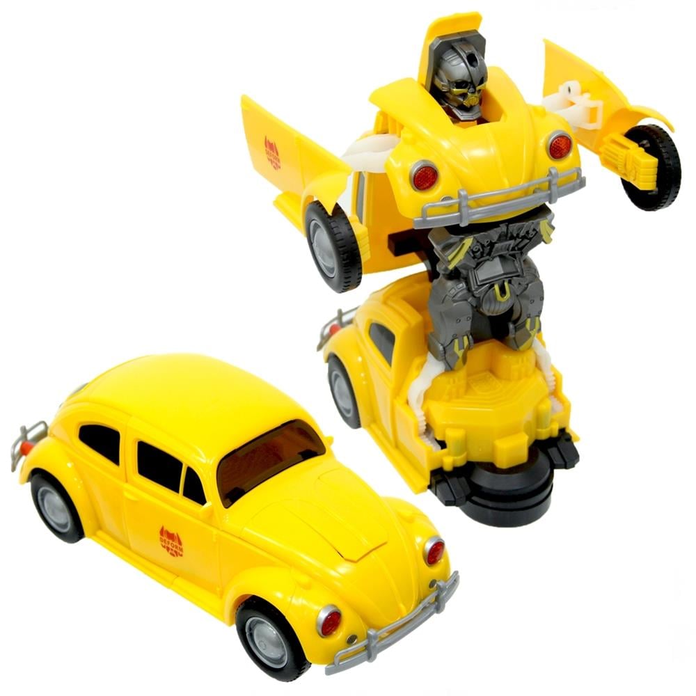 Robot Car Pilli Robota Dönüşen Araba Diğer CAN F1