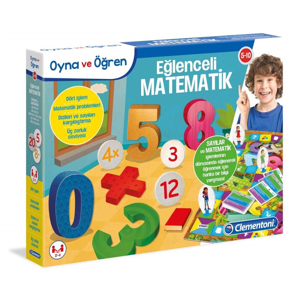 Oyna Ve Öğren Eğlenceli Matematik 64808 Diğer CLM 64808