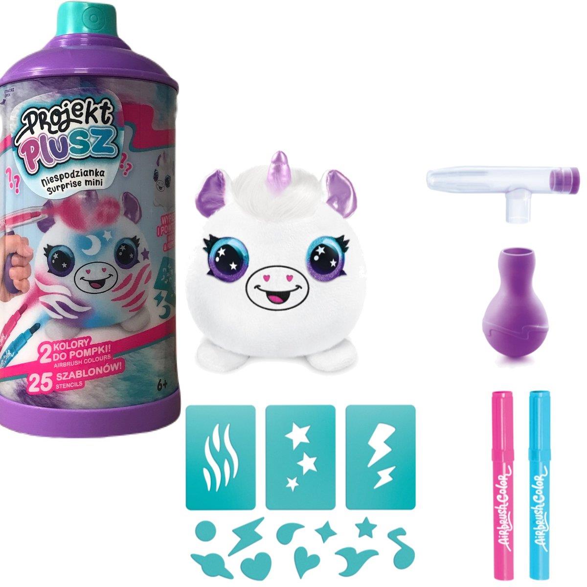 S4E - Airbrush Plush Mini Mystery Kit Mor Diğer CNLFG282 M