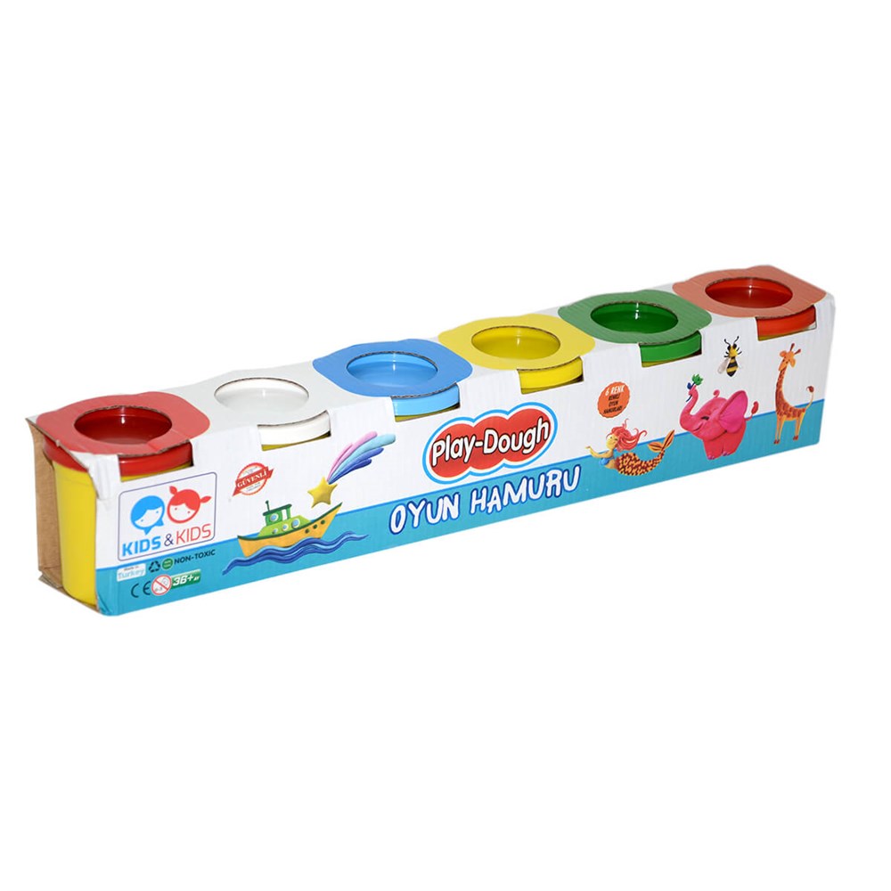 Play Dough 6Lı Oyun Hamuru Diğer DNMK 700