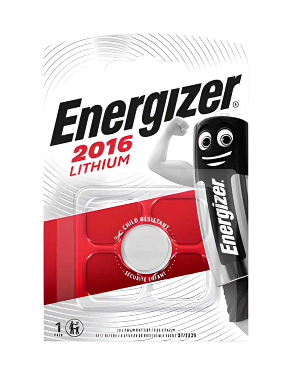 ENERGIZER CR2016 3V LITHIUM PIL Diğer EN EMG B128322