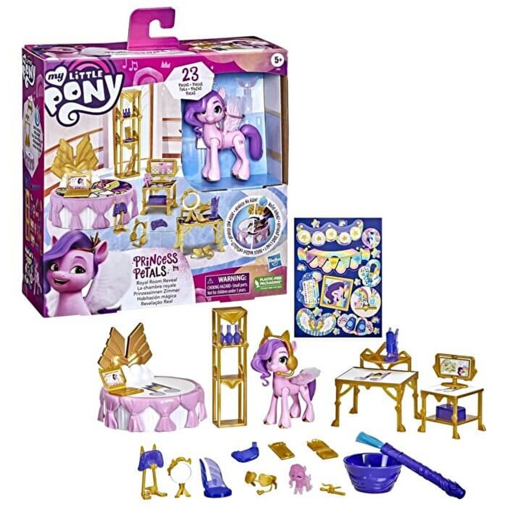 MY LITTLE PONY YENI NESIL PRENSES PETALS IN SIHIRLI ODASI F3883 Diğer F3883