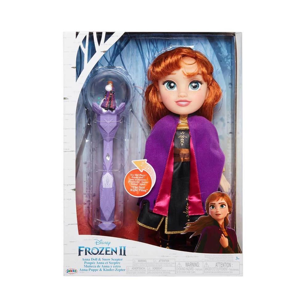 Frozen 2 Bebek Ve Müzikli Asası Anna 35 Cm Diğer FRNA3000 A