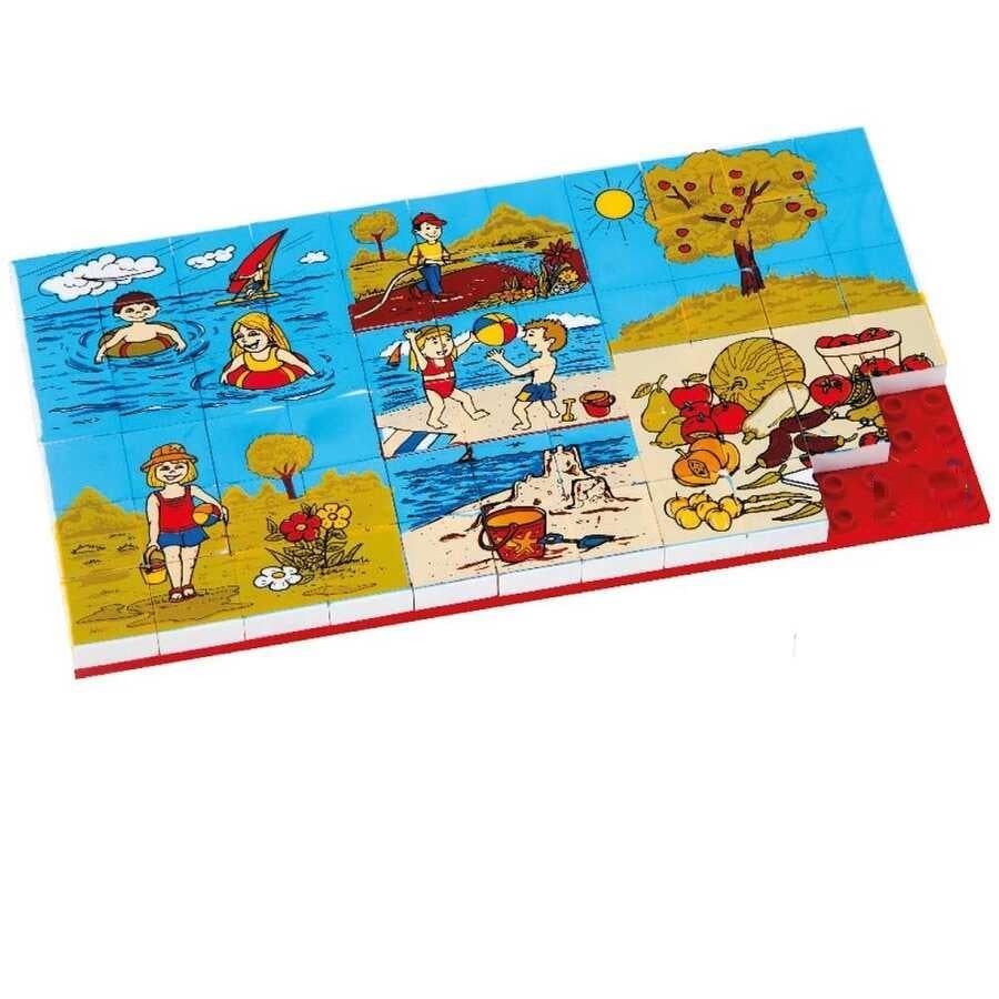 67 Parça Resimli Puzzle C3266 Diğer G3266