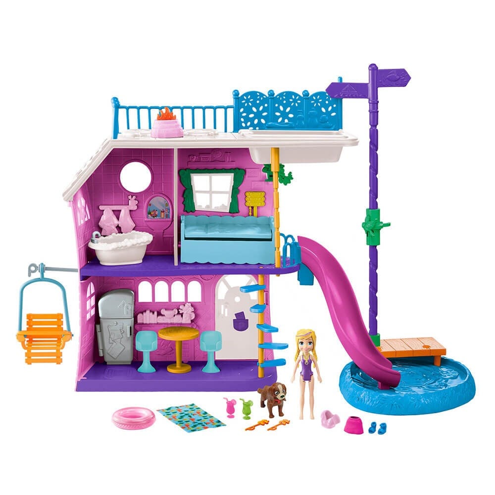 POLLY POCKET BUYUK SU PARK OYUN SETI GHY65 Diğer GHY65