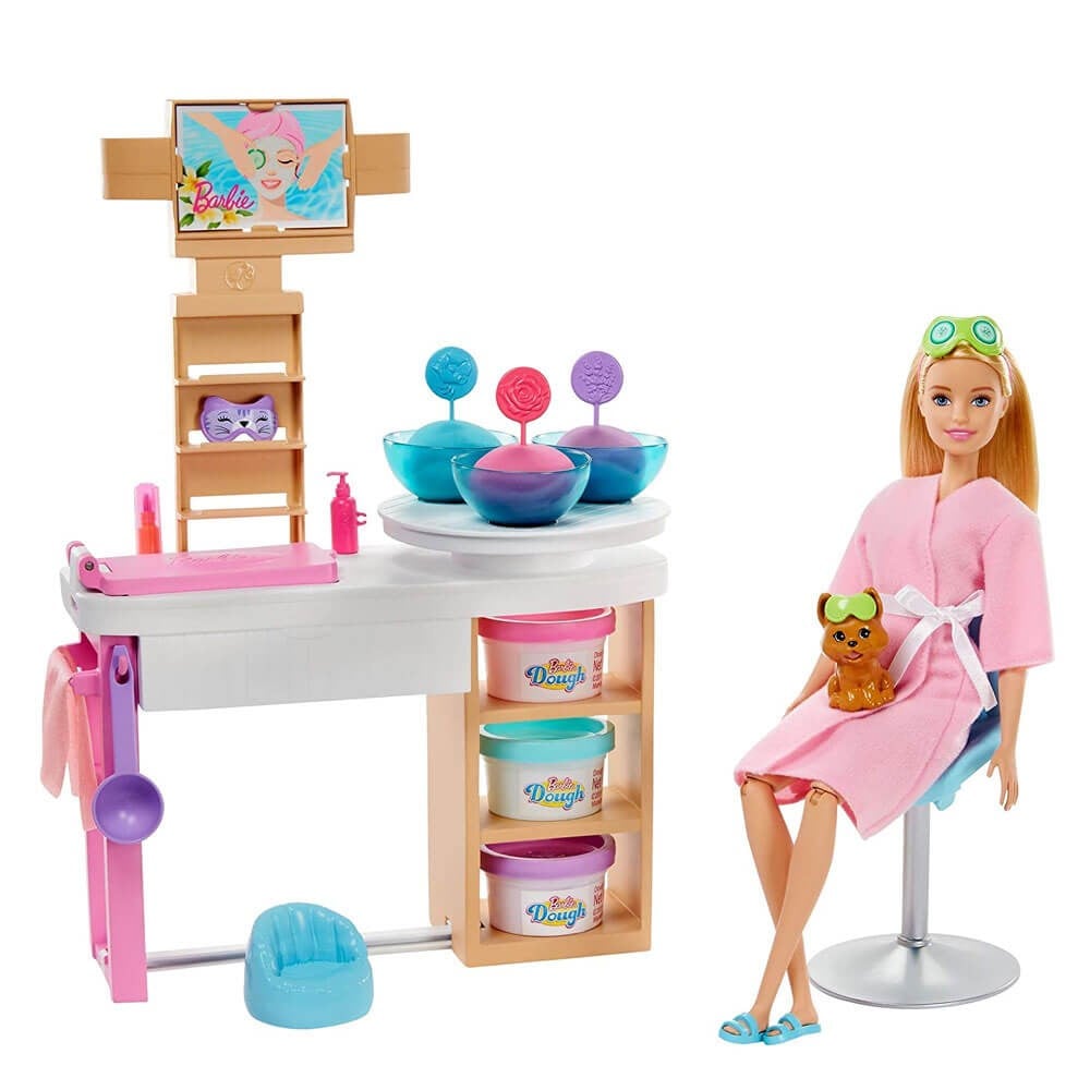 BARBIE YUZ BAKIMI YAPIYOR OYUN SETI GJR84 Diğer GJR84