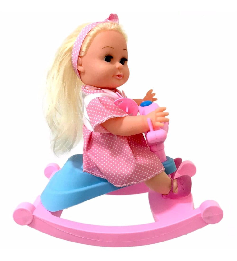 Roza Panda Salıncaklı Bebek GL100118 Diğer GL100118