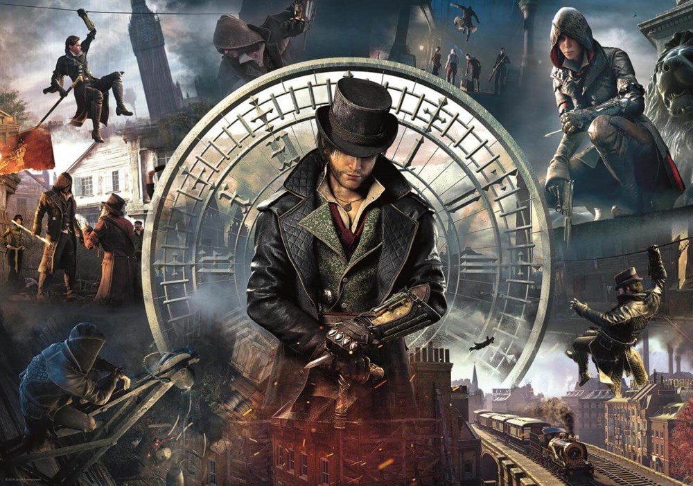 Trefl 1000 Parça Assasians World Diğer HD10451