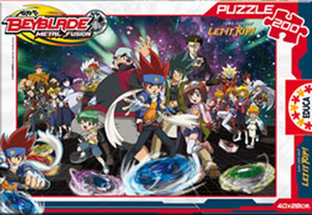 Educa Beyblade 200 Parça Puzzle Diğer HD14883