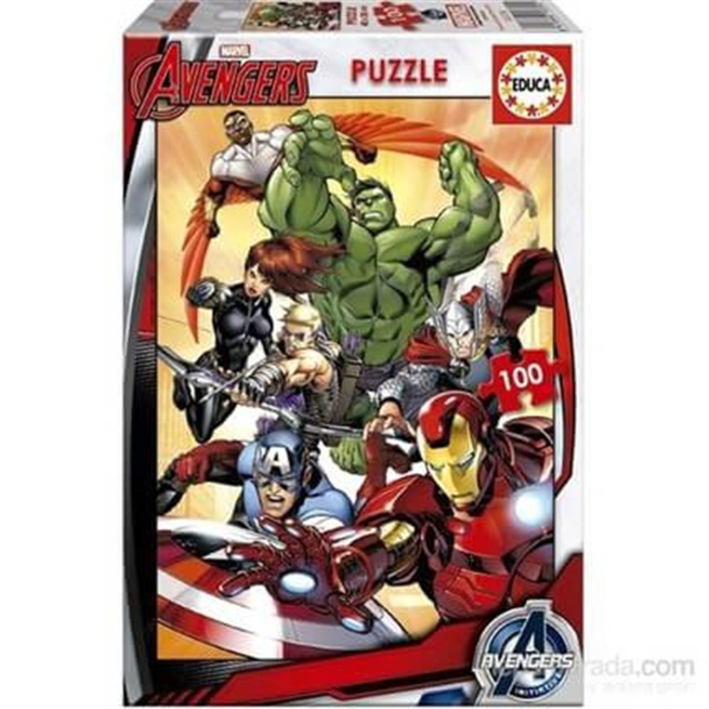 Educa Avengers 100 Parça Puzzle Diğer HD16330