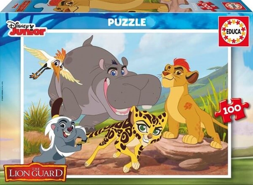 Educa The Lion Guard 100 Parça Puzzle Diğer HD17169