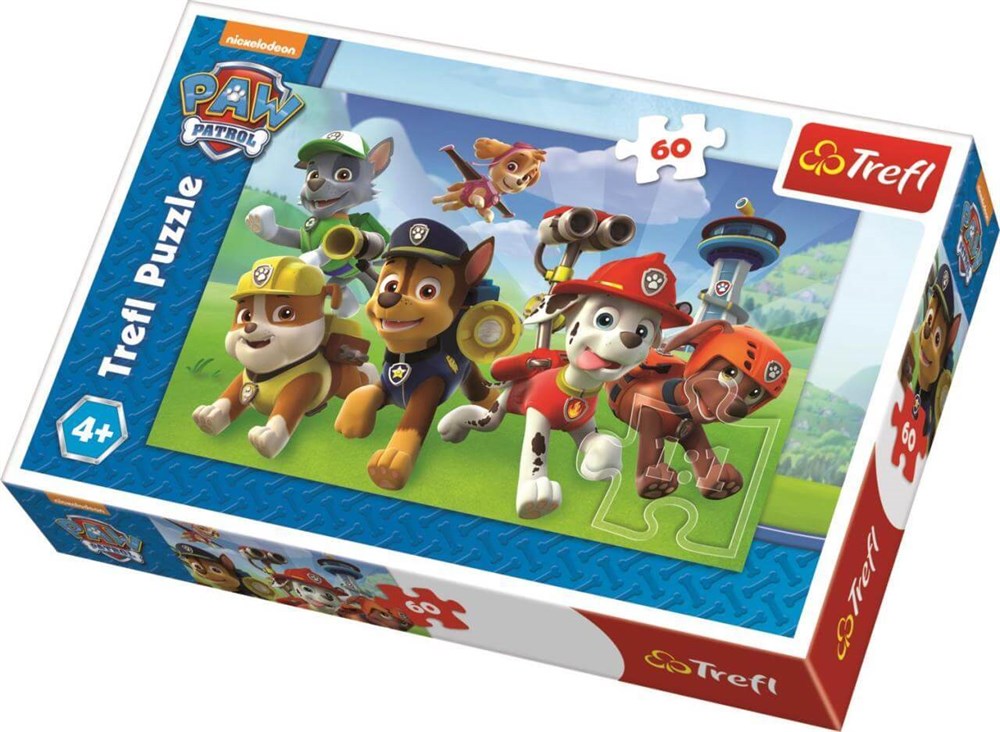 Trefl Paw Patrol Ready To Action 60 Parça Puzzle Diğer HD17321