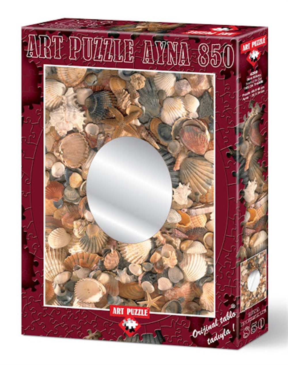 Art Puzzle 850 Parça Ayna Deniz Kokusu Diğer HD4260