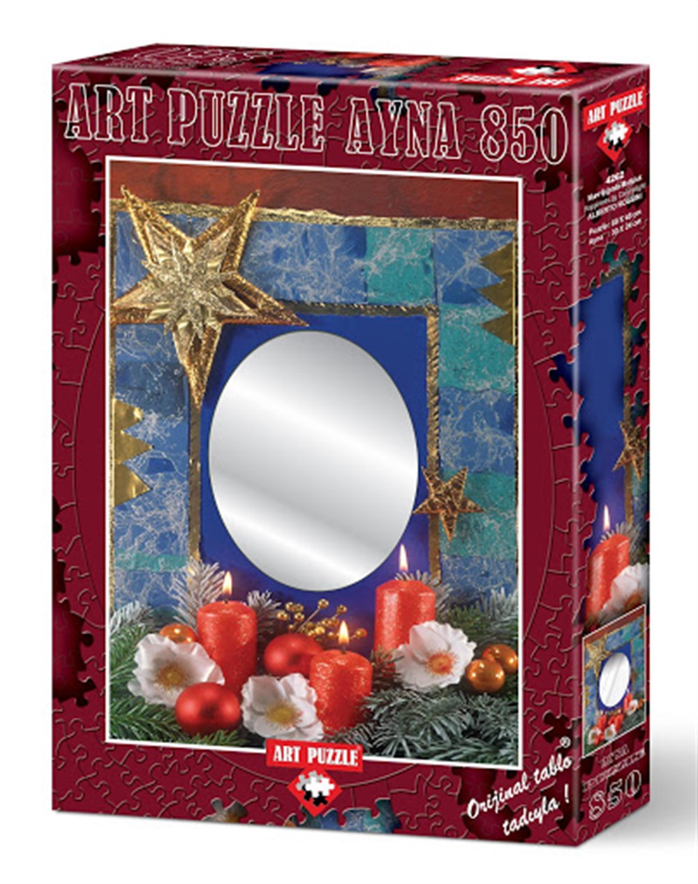 Art Puzzle 850 Parça Ayna Mum Işığı Diğer HD4262
