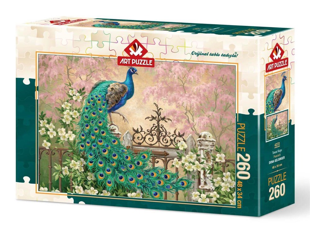 ART PUZZLE TAVUS KUSU 260 PARCA PUZZLE Diğer HD4272