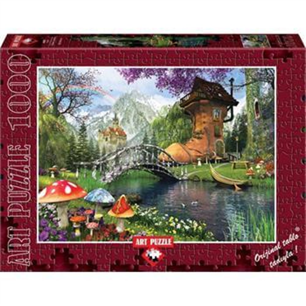 ART PUZZLE POSTAL 1000 PARCA PUZZLE Diğer HD4467