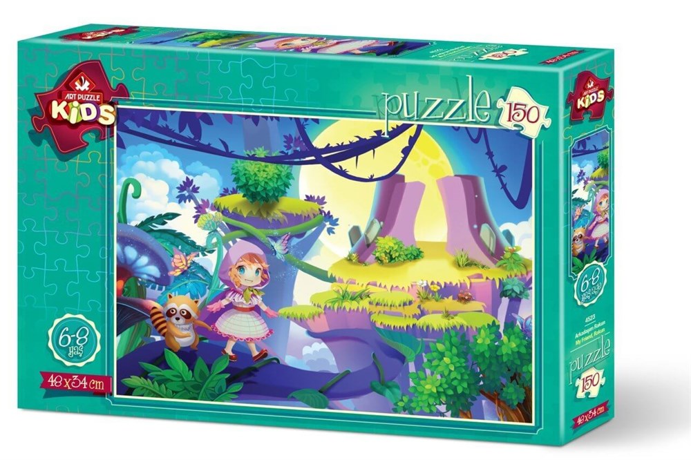 ART PUZZLE ARKADASIM RAKUN 150 PARCA Diğer HD4523
