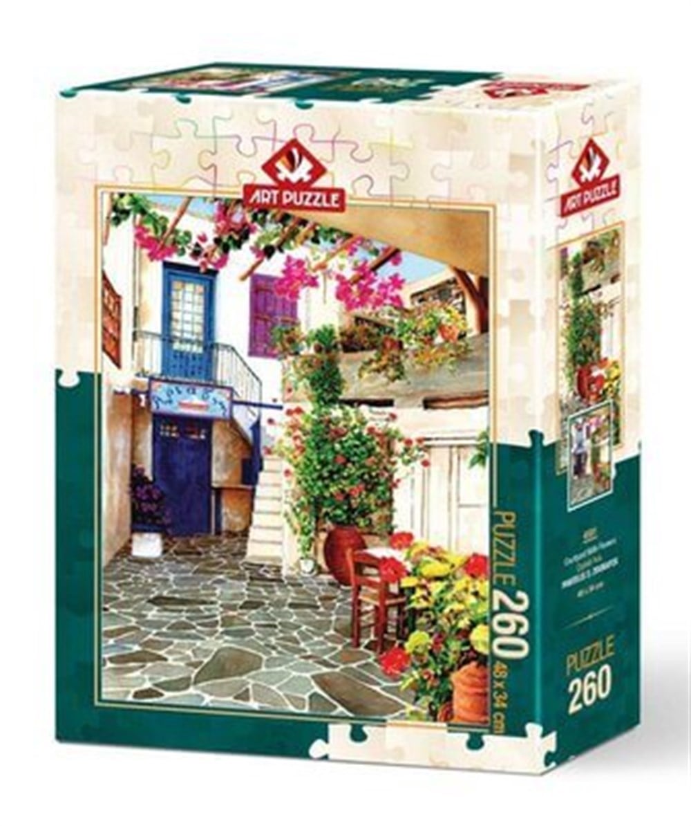 Art Puzzle 260 Parça Çiçekli Avlu Diğer HD4581