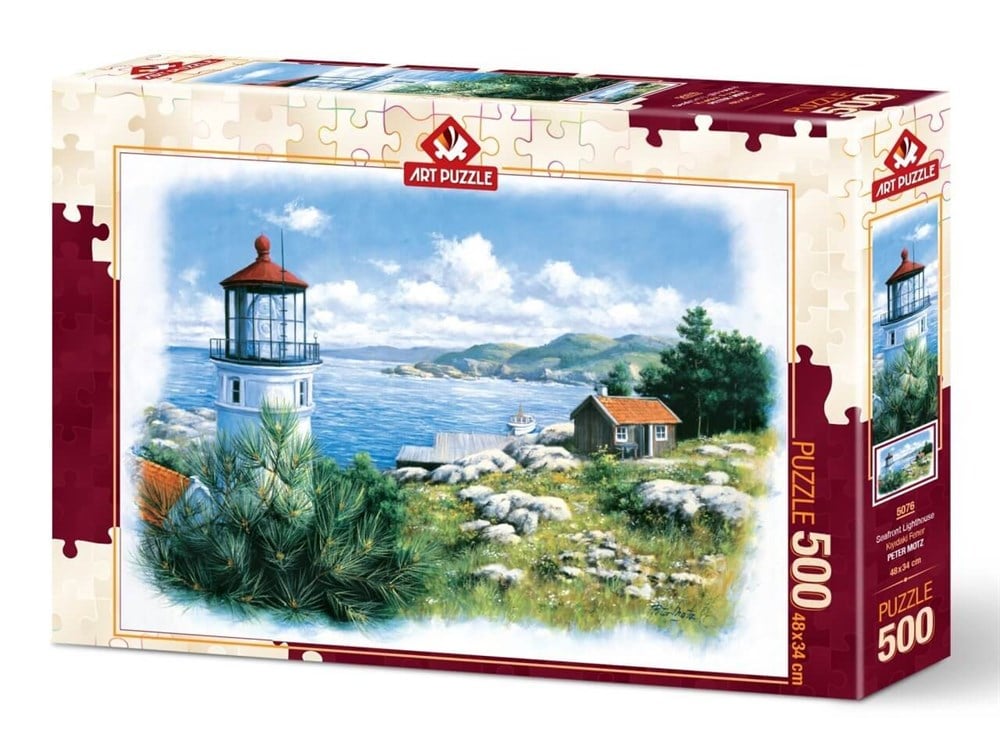 Art Puzzle 500 Parça Kıyıdaki Fener Diğer HD5076