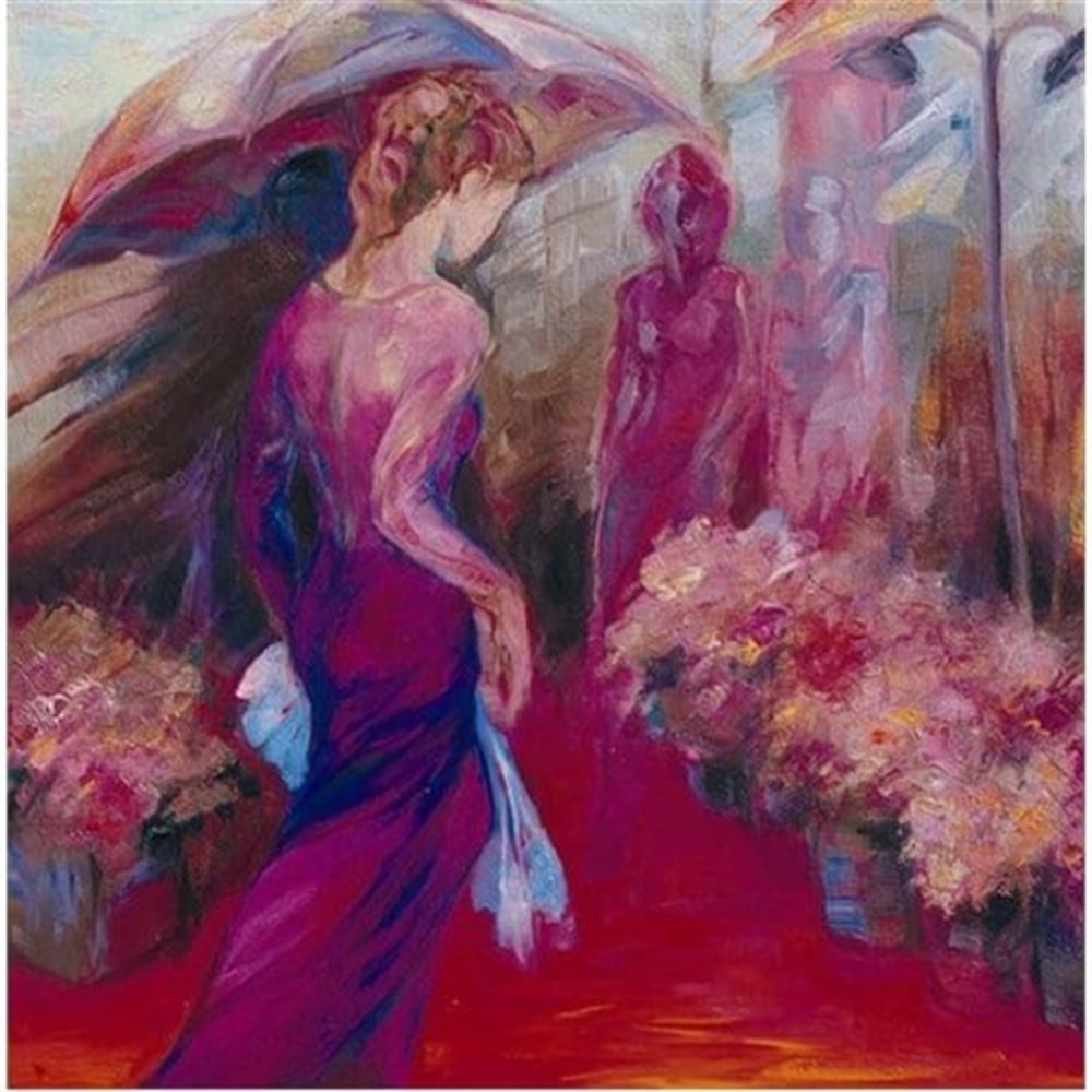 Art Puzzle 1000 Parça Çiçek Pazarı Diğer HD61003