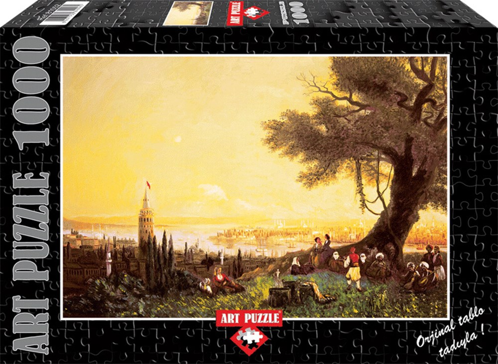 Art Puzzle 1000 Parça Galata Haliç Diğer HD81052