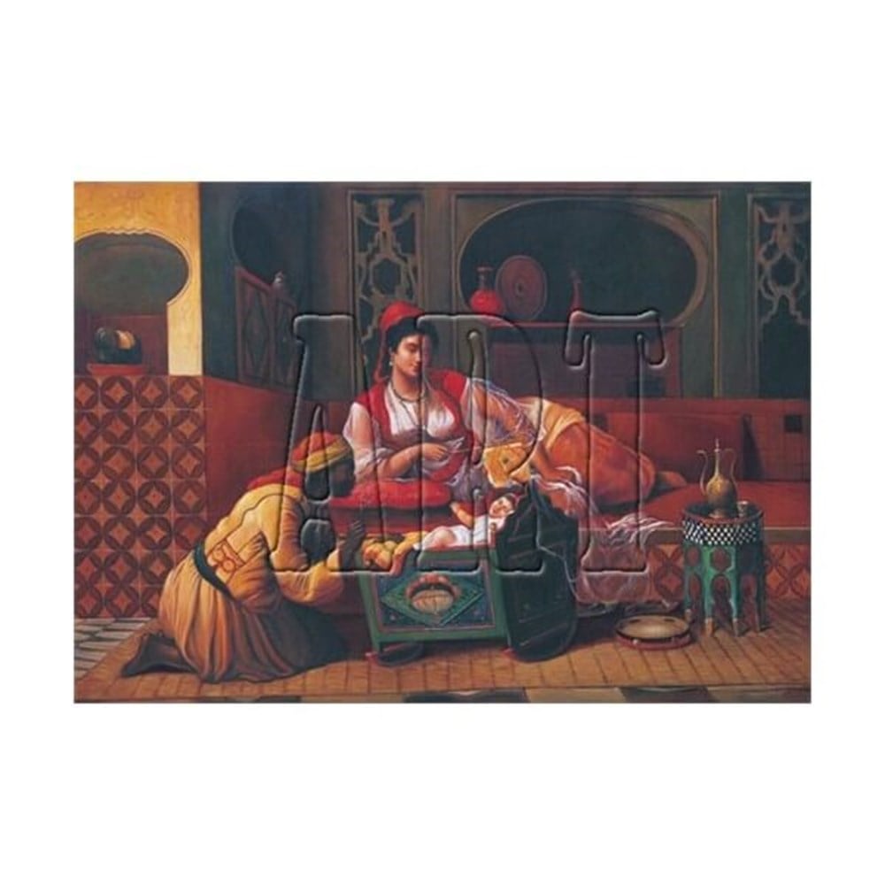 ART PUZZLE 1500 PARCA CARIYE BAKICI VE BEBEK Diğer HD81516