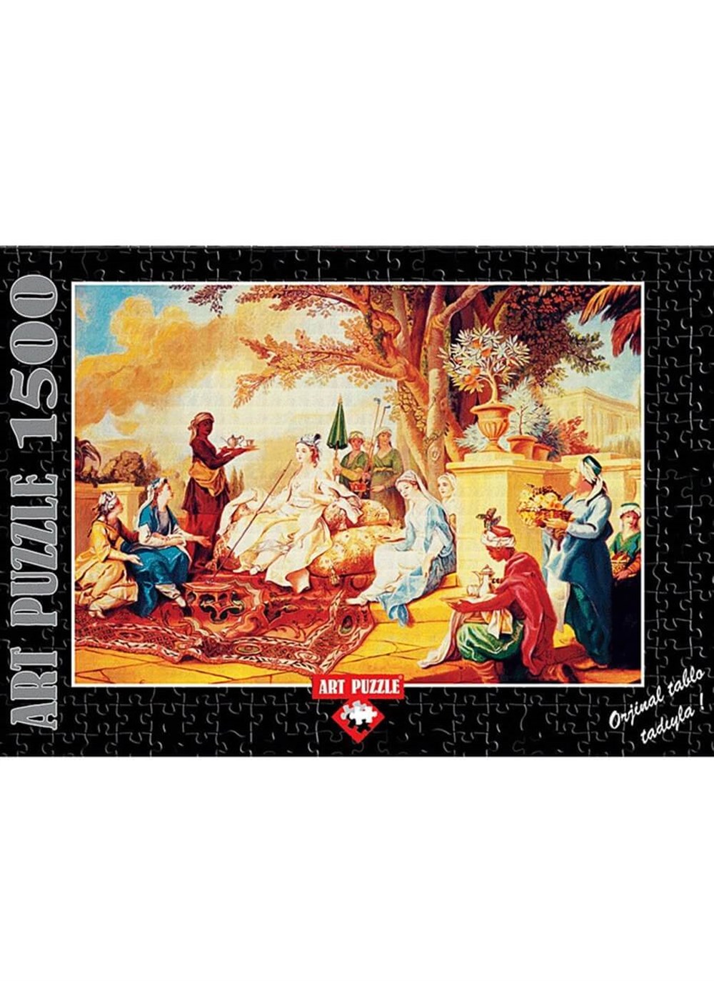 ART PUZZLE 1500 PARCA SULTANIN SERVISINDE HAREM AGALARI Diğer HD81517