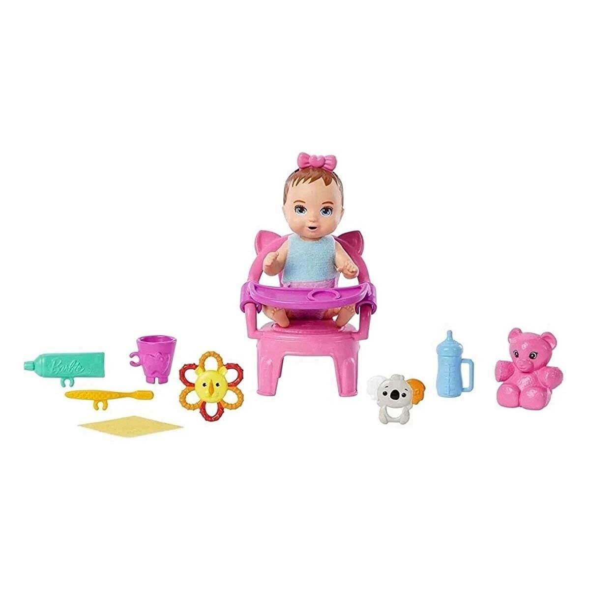 BARBIE BEBEK BAKICISI OZELLIKLI MINIK BEBEKLER GHV83-HJY29 Diğer HJY29