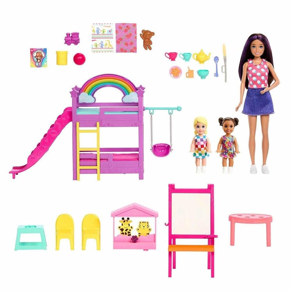 Barbie Skipper Bebek Bakıcılığı Eğlencesi Oyun Seti HND18 Diğer HND18
