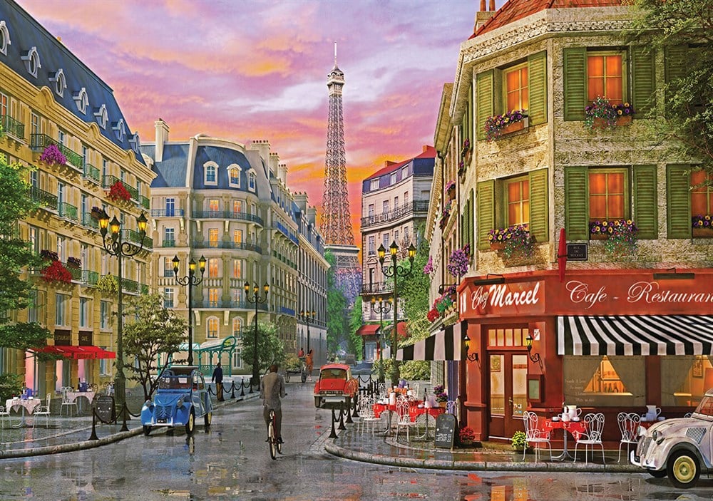 KS 1000 PARCA PUZZLE RUE PARIS Diğer KS 11357